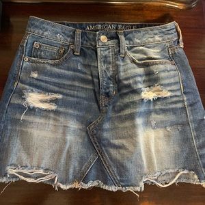 American Eagle jean skirt